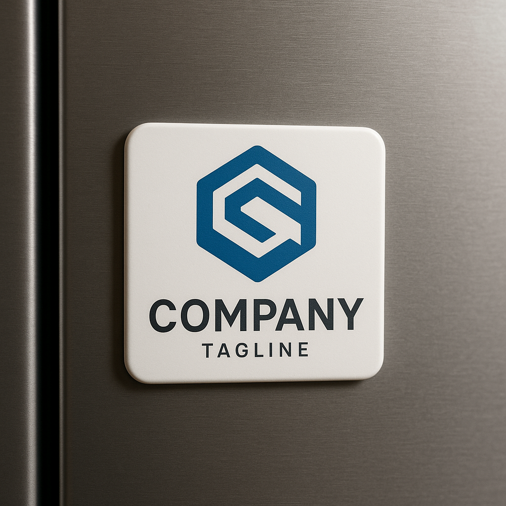 Custom Logo Magnets     “Brand Moments that Stick.”