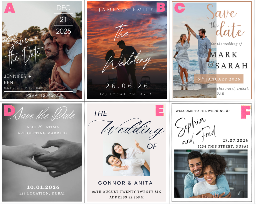 Announcement Magnets       "Big Moments that Stick"