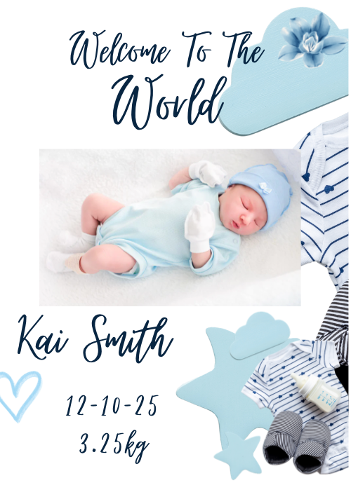 Announcement Magnets       "Big Moments that Stick"